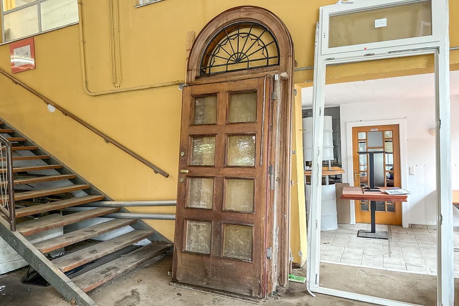 Echtholz Eingangstür